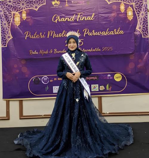 Bangga, Mahasiswa STIES Kembali Dinobatkan sebagai Winner Putri Muslimah Purwakarta 2025