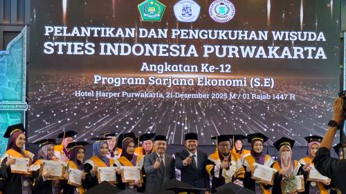 Mahasiswa KIP-Kuliah Raih IPK Tertinggi Pada Pengukuhan Wisuda STIES Ke-XII